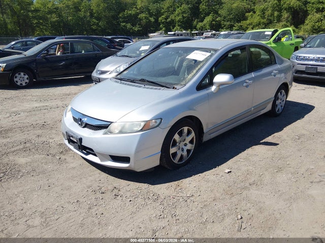 45277508 :رقم المزاد ، 2HGFA1F53AH318239 vin ، 2010 Honda Civic Lx مزاد بيع