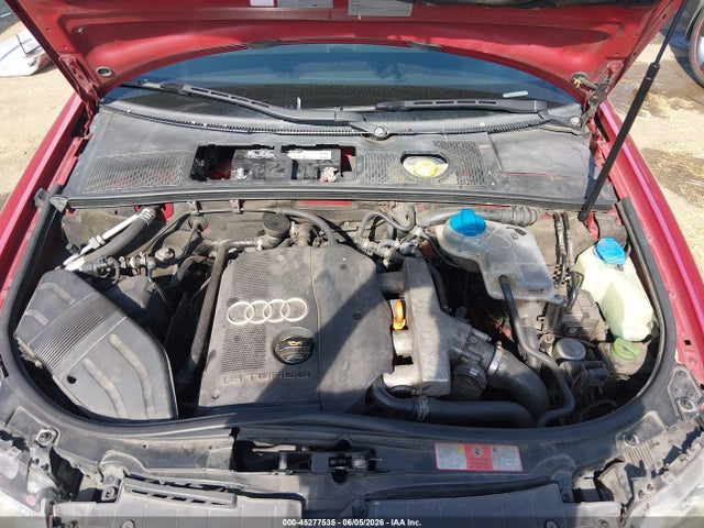 Aukcja sprzedaży 2005 Audi A4 1.8t, vin: WAUAC48H95K008622, numer aukcji: 45277535