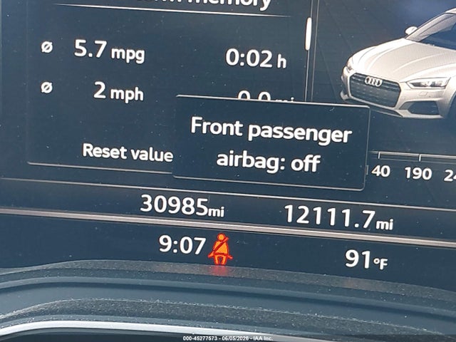 WAUBNCF50JA134949 Audi A5 2.0t Premium
