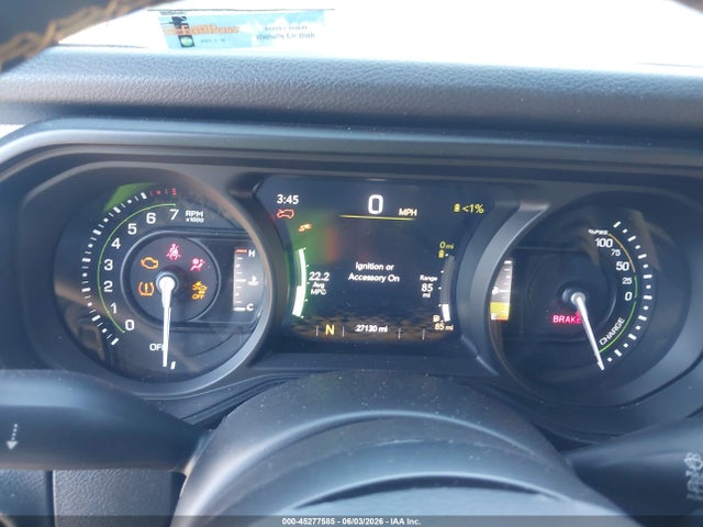 45277585 :رقم المزاد ، 1C4RJXN61RW202611 vin ، 2024 Jeep Wrangler 4xe Sport S 4xe مزاد بيع