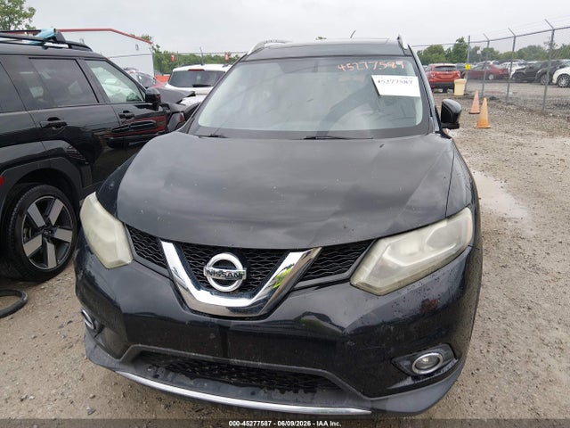 2015 Nissan Rogue Sl მანქანა იყიდება აუქციონზე, vin: 5N1AT2MV7FC795175, აუქციონის ნომერი: 45277587