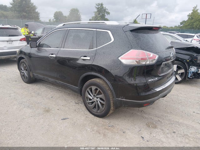 2015 Nissan Rogue Sl მანქანა იყიდება აუქციონზე, vin: 5N1AT2MV7FC795175, აუქციონის ნომერი: 45277587