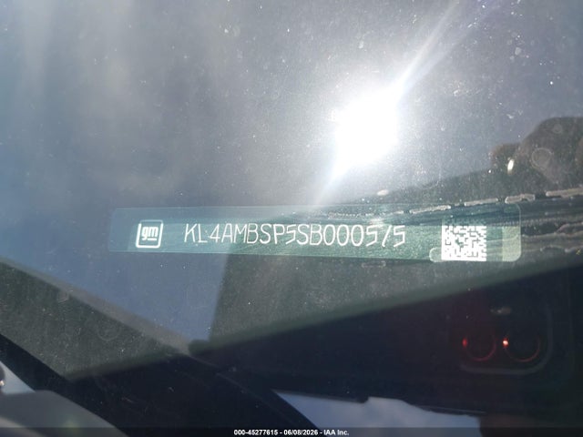 45277615 :رقم المزاد ، KL4AMBSP5SB000575 vin ، 2025 Buick Encore Gx Preferred Fwd مزاد بيع