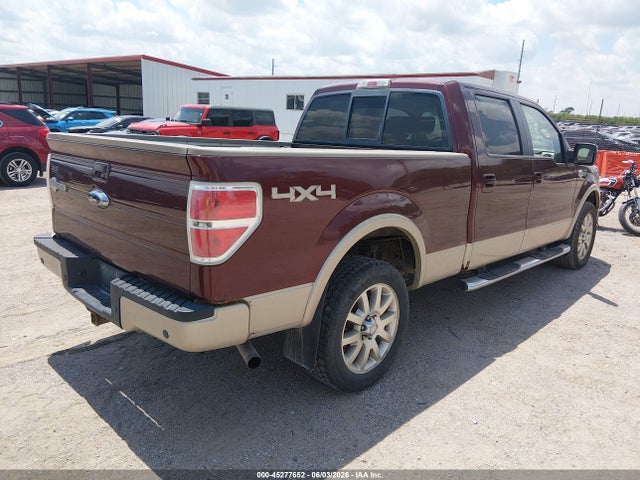 45277652 :رقم المزاد ، 1FTPW14V19KB98954 vin ، 2009 Ford F-150 Fx4/king Ranch/lariat/platinum/xl/xlt مزاد بيع