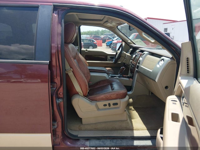 45277652 :رقم المزاد ، 1FTPW14V19KB98954 vin ، 2009 Ford F-150 Fx4/king Ranch/lariat/platinum/xl/xlt مزاد بيع