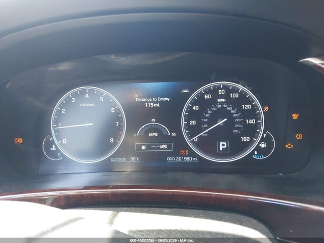 Aukcja sprzedaży 2016 Hyundai Equus Ultimate, vin: KMHGH4JH9GU104150, numer aukcji: 45277755
