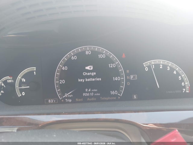 Aukcja sprzedaży 2007 Mercedes-benz S 550 4matic, vin: WDDNG86X97A106851, numer aukcji: 45277842