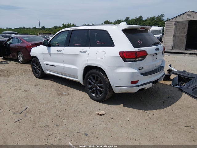 Продажа на аукционе авто 2018 Jeep Grand Cherokee High Altitude 4x4, vin: 1C4RJFCM5JC504825, номер лота: 45277895