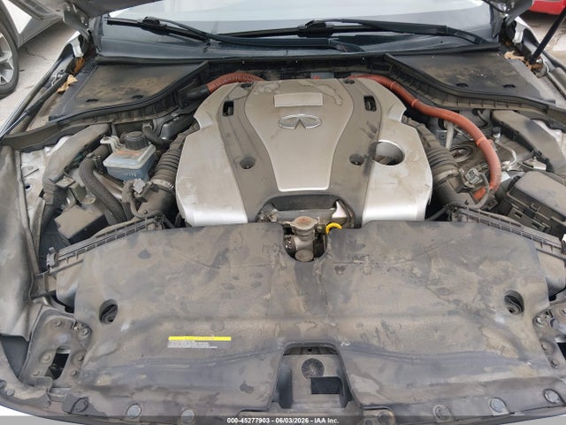 45277903 :رقم المزاد ، JN1AV7AP7EM692318 vin ، 2014 Infiniti Q50 Hybrid مزاد بيع