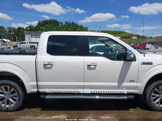 45277926 :رقم المزاد ، 1FTEW1EG0HFA52561 vin ، 2017 Ford F-150 Lariat مزاد بيع
