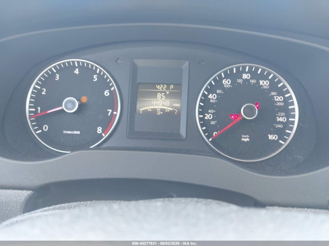 2012 Volkswagen Jetta 2.5l Se მანქანა იყიდება აუქციონზე, vin: 3VWDP7AJ2CM451457, აუქციონის ნომერი: 45277931