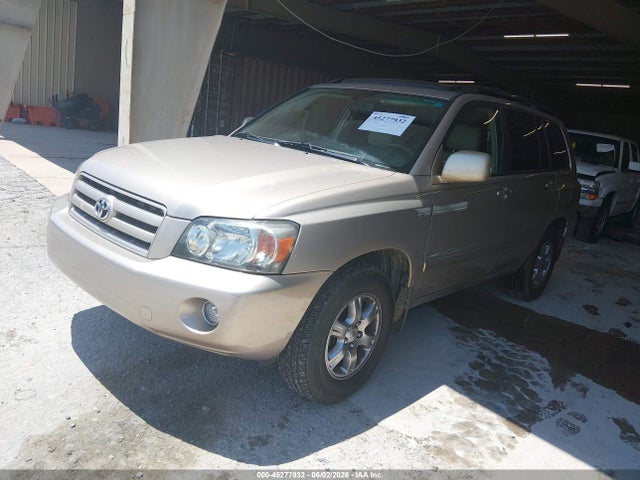 2005 Toyota Highlander V6 მანქანა იყიდება აუქციონზე, vin: JTEGP21A150044668, აუქციონის ნომერი: 45277932