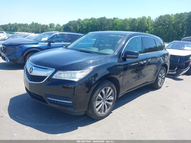 Aukcja sprzedaży 2016 Acura Mdx Technology   Acurawatch Plus Packages/technology Package, vin: 5FRYD3H43GB007521, numer aukcji: 45277937