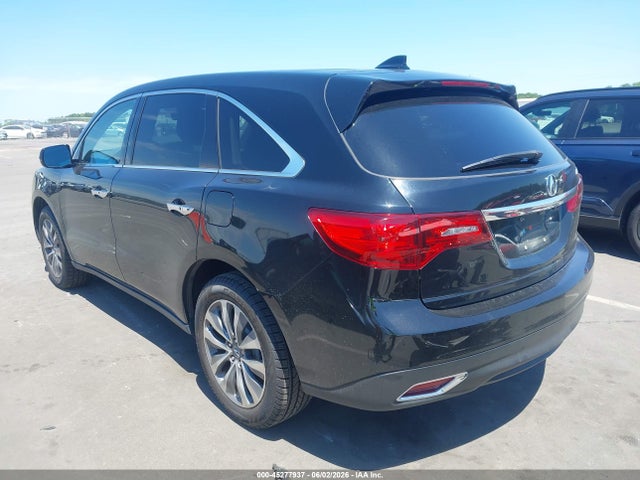 Aukcja sprzedaży 2016 Acura Mdx Technology   Acurawatch Plus Packages/technology Package, vin: 5FRYD3H43GB007521, numer aukcji: 45277937