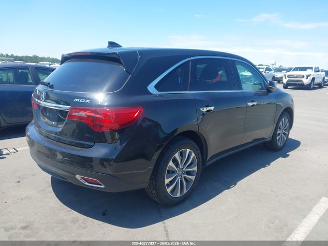 Aukcja sprzedaży 2016 Acura Mdx Technology   Acurawatch Plus Packages/technology Package, vin: 5FRYD3H43GB007521, numer aukcji: 45277937