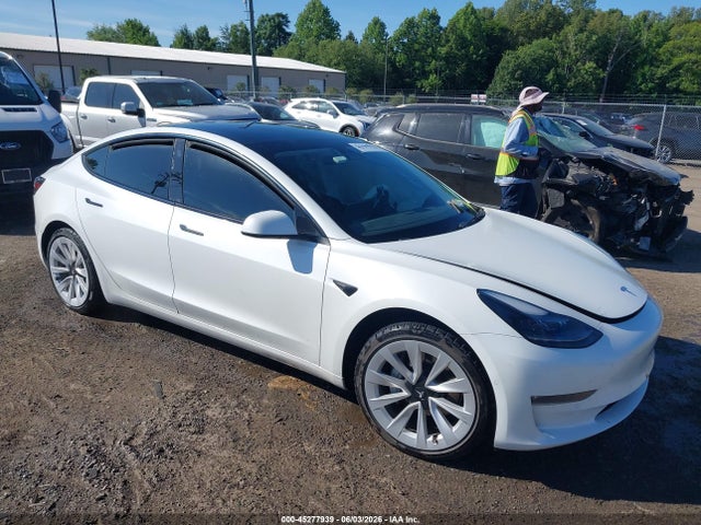 Auction sale of the 2022 Tesla Model 3 Long Range Dual Motor All-wheel Drive, vin: 5YJ3E1EB0NF367326, lot number: 45277939