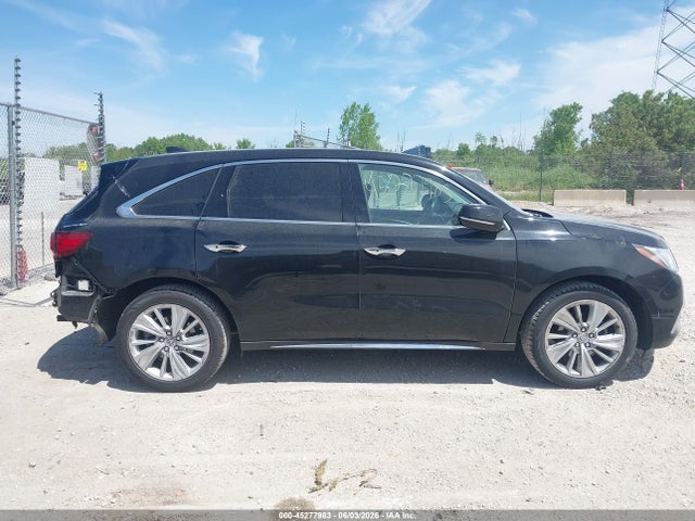 2017 Acura Mdx Technology Package მანქანა იყიდება აუქციონზე, vin: 5J8YD4H5XHL003532, აუქციონის ნომერი: 45277983