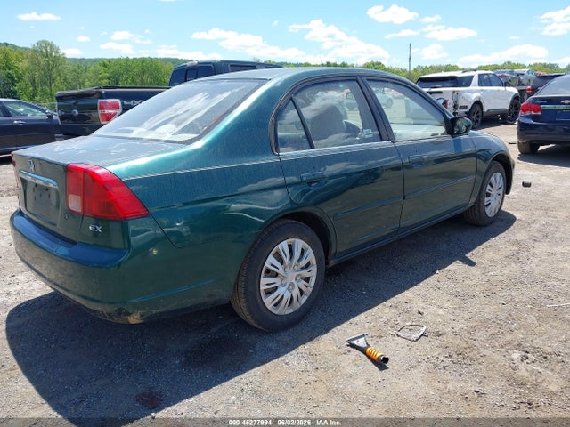 Продажа на аукционе авто 2001 Honda Civic Ex, vin: 2HGES26781H598420, номер лота: 45277994