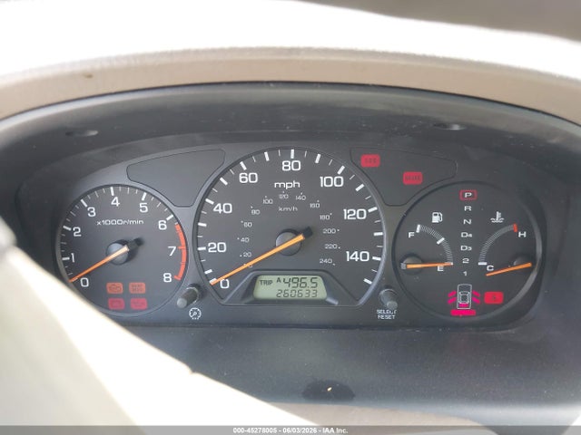 45278005 :رقم المزاد ، JHMCG6699YC014117 vin ، 2000 Honda Accord 2.3 Se مزاد بيع