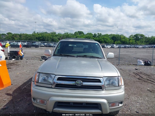 2000 Toyota 4runner Limited V6 მანქანა იყიდება აუქციონზე, vin: JT3HN87R1Y0300752, აუქციონის ნომერი: 45278011