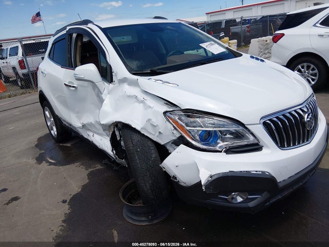 2016 Buick Encore Leather მანქანა იყიდება აუქციონზე, vin: KL4CJCSB0GB531671, აუქციონის ნომერი: 45278093