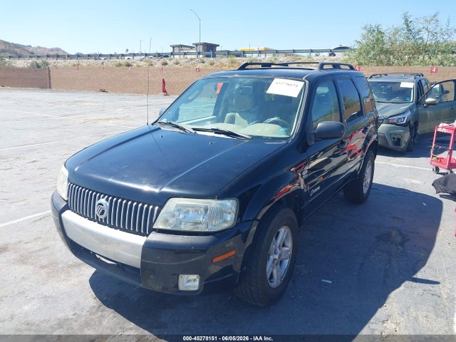 2006 Mercury Mariner Hybrid მანქანა იყიდება აუქციონზე, vin: 4M2CU98HX6KJ13848, აუქციონის ნომერი: 45278151