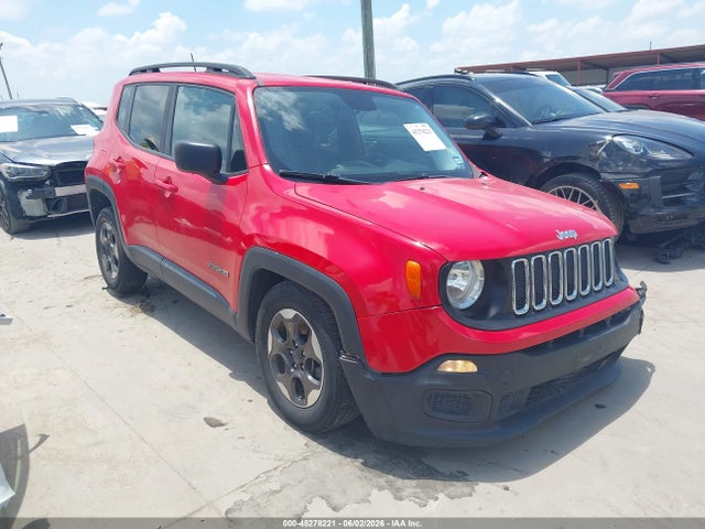 Aukcja sprzedaży 2017 Jeep Renegade Sport Fwd, vin: ZACCJAAB9HPF83240, numer aukcji: 45278221