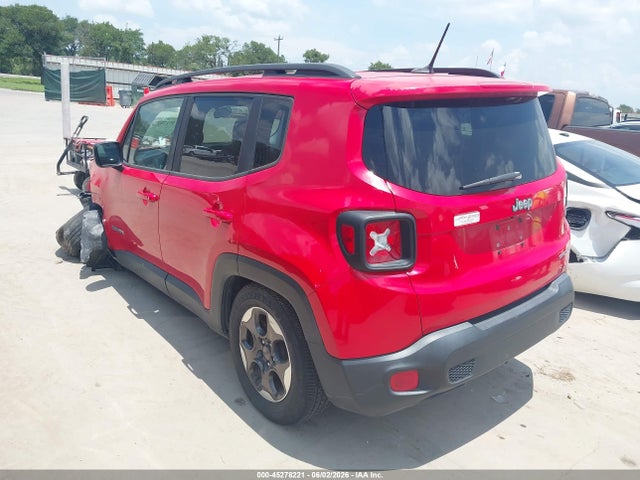 Продажа на аукционе авто 2017 Jeep Renegade Sport Fwd, vin: ZACCJAAB9HPF83240, номер лота: 45278221