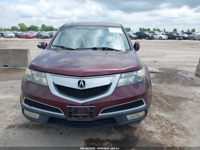 45278262 :رقم المزاد ، 2HNYD2H21DH503492 vin ، 2013 Acura Mdx مزاد بيع