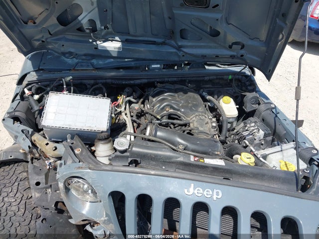 45278268 :رقم المزاد ، 1C4BJWFGXFL548737 vin ، 2015 Jeep Wrangler Unlimited Rubicon Hard Rock مزاد بيع