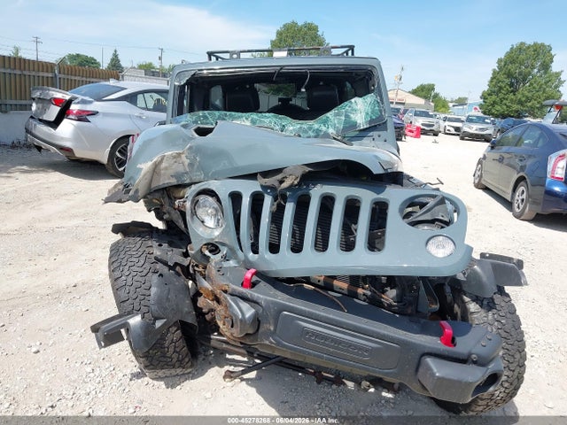 45278268 :رقم المزاد ، 1C4BJWFGXFL548737 vin ، 2015 Jeep Wrangler Unlimited Rubicon Hard Rock مزاد بيع