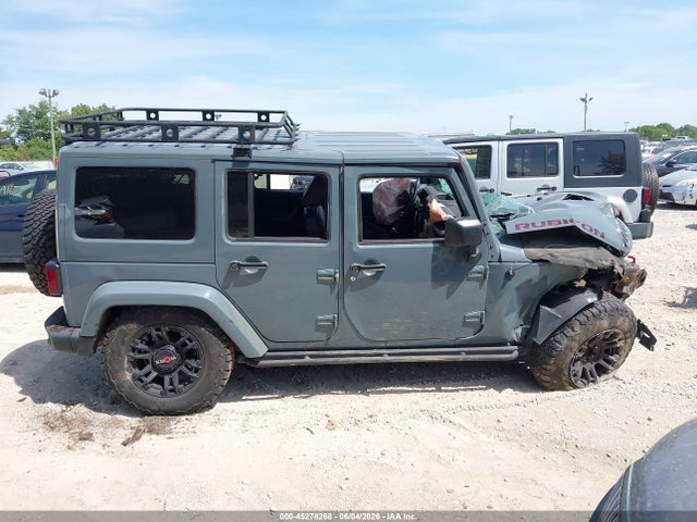 45278268 :رقم المزاد ، 1C4BJWFGXFL548737 vin ، 2015 Jeep Wrangler Unlimited Rubicon Hard Rock مزاد بيع