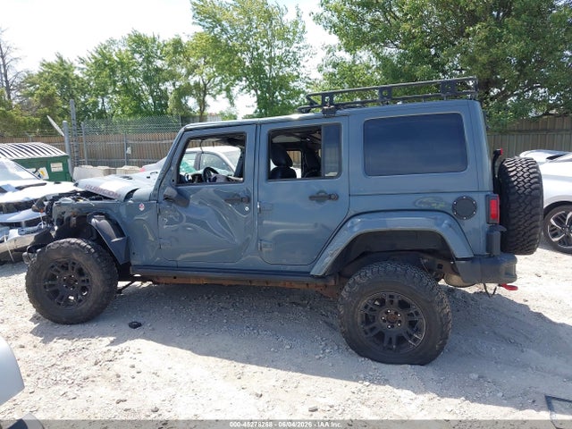 45278268 :رقم المزاد ، 1C4BJWFGXFL548737 vin ، 2015 Jeep Wrangler Unlimited Rubicon Hard Rock مزاد بيع
