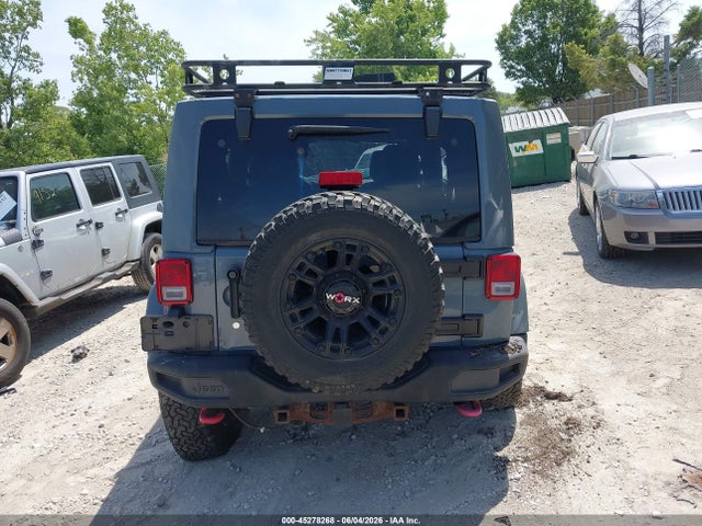 45278268 :رقم المزاد ، 1C4BJWFGXFL548737 vin ، 2015 Jeep Wrangler Unlimited Rubicon Hard Rock مزاد بيع
