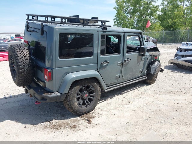 45278268 :رقم المزاد ، 1C4BJWFGXFL548737 vin ، 2015 Jeep Wrangler Unlimited Rubicon Hard Rock مزاد بيع