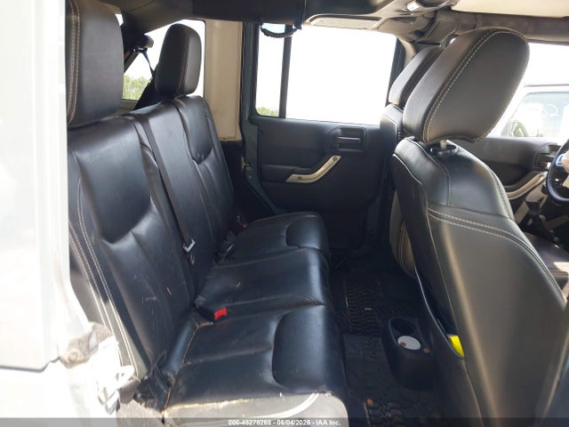 45278268 :رقم المزاد ، 1C4BJWFGXFL548737 vin ، 2015 Jeep Wrangler Unlimited Rubicon Hard Rock مزاد بيع