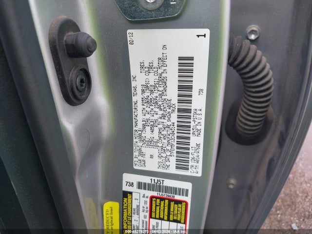 Продаж на аукціоні авто 2012 Toyota Tundra Crewmax Sr5, vin: 5TFEM5F12CX043144, номер лоту: 45278273