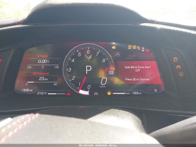 Aukcja sprzedaży 2024 Chevrolet Corvette Z06 Rwd  3lz, vin: 1G1YF3D31R5606343, numer aukcji: 45278296