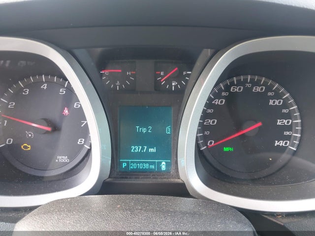 Aukcja sprzedaży 2012 Chevrolet Equinox 1lt, vin: 2GNFLEEK5C6266500, numer aukcji: 45278300
