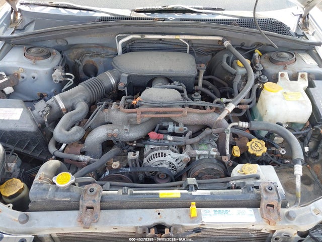 Aukcja sprzedaży 2005 Subaru Forester 2.5x, vin: JF1SG63645H754752, numer aukcji: 45278359