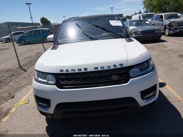 Aukcja sprzedaży 2016 Land Rover Range Rover Sport 3.0l V6 Turbocharged Diesel Se Td6, vin: SALWG2KF0GA578664, numer aukcji: 45278397