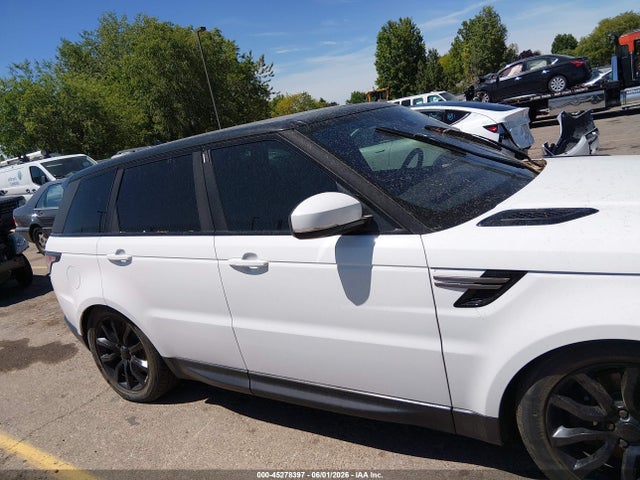 Aukcja sprzedaży 2016 Land Rover Range Rover Sport 3.0l V6 Turbocharged Diesel Se Td6, vin: SALWG2KF0GA578664, numer aukcji: 45278397