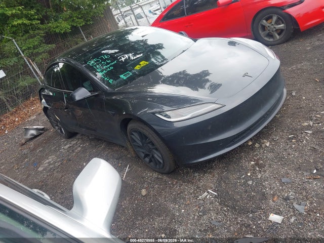 2025 Tesla Model 3 Long Range Rear-wheel Drive/standard Rear-wheel Drive მანქანა იყიდება აუქციონზე, vin: 5YJ3E1EA7SF012480, აუქციონის ნომერი: 45278555