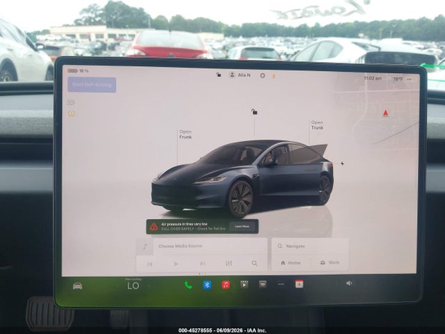 Aukcja sprzedaży 2025 Tesla Model 3 Long Range Rear-wheel Drive/standard Rear-wheel Drive, vin: 5YJ3E1EA7SF012480, numer aukcji: 45278555