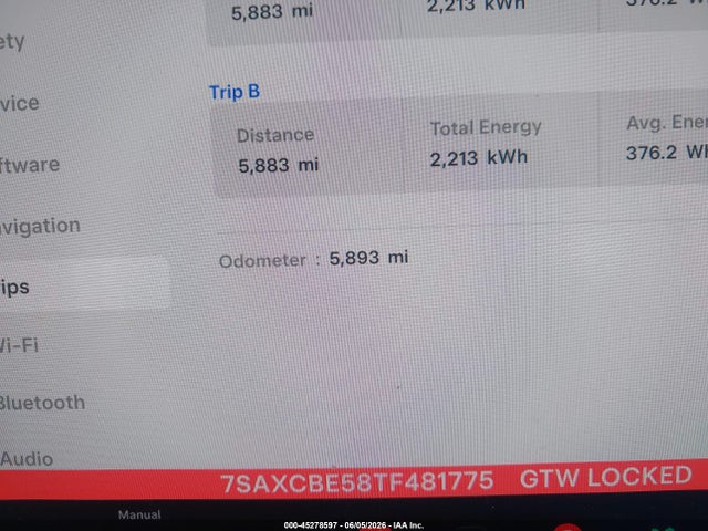 Tesla Model X All-wheel Drive 2026 7SAXCBE58TF481775 Image 16