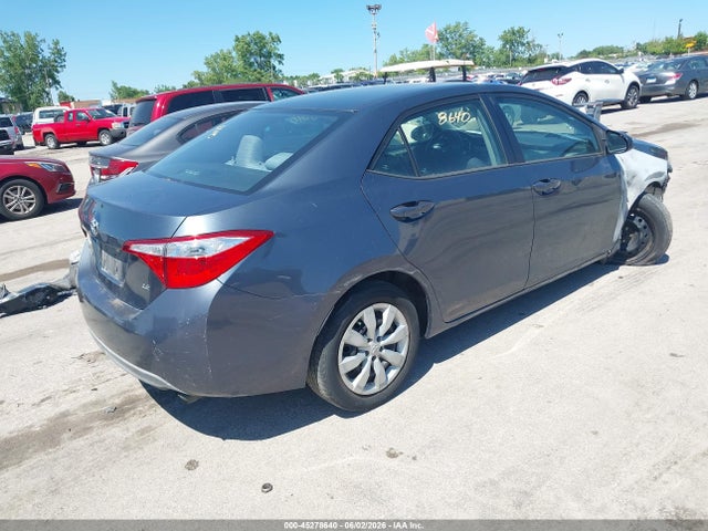 45278640 :رقم المزاد ، 5YFBURHE6FP270950 vin ، 2015 Toyota Corolla Le مزاد بيع