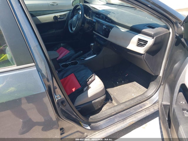 45278640 :رقم المزاد ، 5YFBURHE6FP270950 vin ، 2015 Toyota Corolla Le مزاد بيع