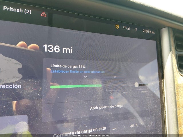 45278702 :رقم المزاد ، 5YJXCBE26LF233365 vin ، 2020 Tesla Model X Long Range Dual Motor All-wheel Drive/long Range Plus Dual Motor All-wheel Drive مزاد بيع