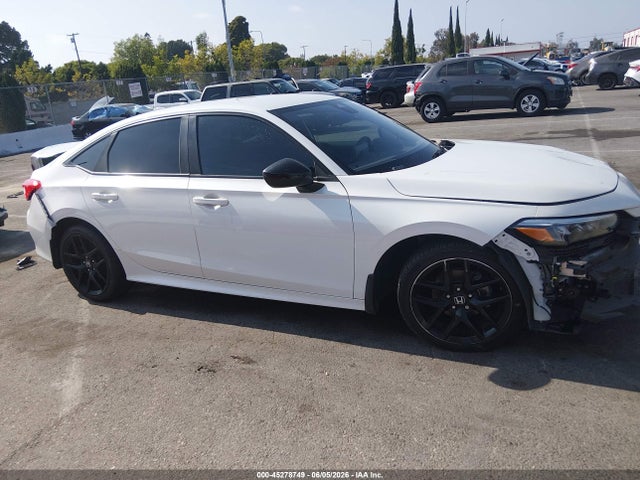 2022 Honda Civic Sport მანქანა იყიდება აუქციონზე, vin: 2HGFE2F5XNH609191, აუქციონის ნომერი: 45278749