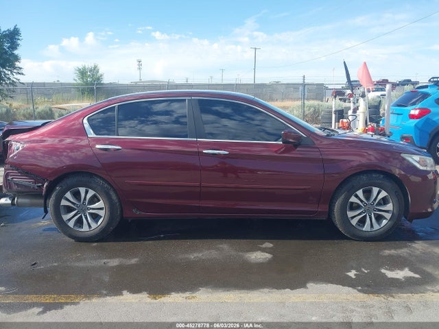 Продажа на аукционе авто 2015 Honda Accord Lx, vin: 1HGCR2F39FA185413, номер лота: 45278778